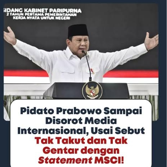 Berdiri Tegak Hadapi Tekanan Finansial: Sikap Berani Presiden Prabowo Amankan Kedaulatan Ekonomi Nasional